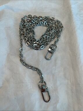 120 CM Silver Tone Crossbody replacement chain